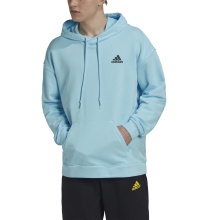 adidas Kapuzenpullover Clubhouse Tennis Hoodie hellblau Herren